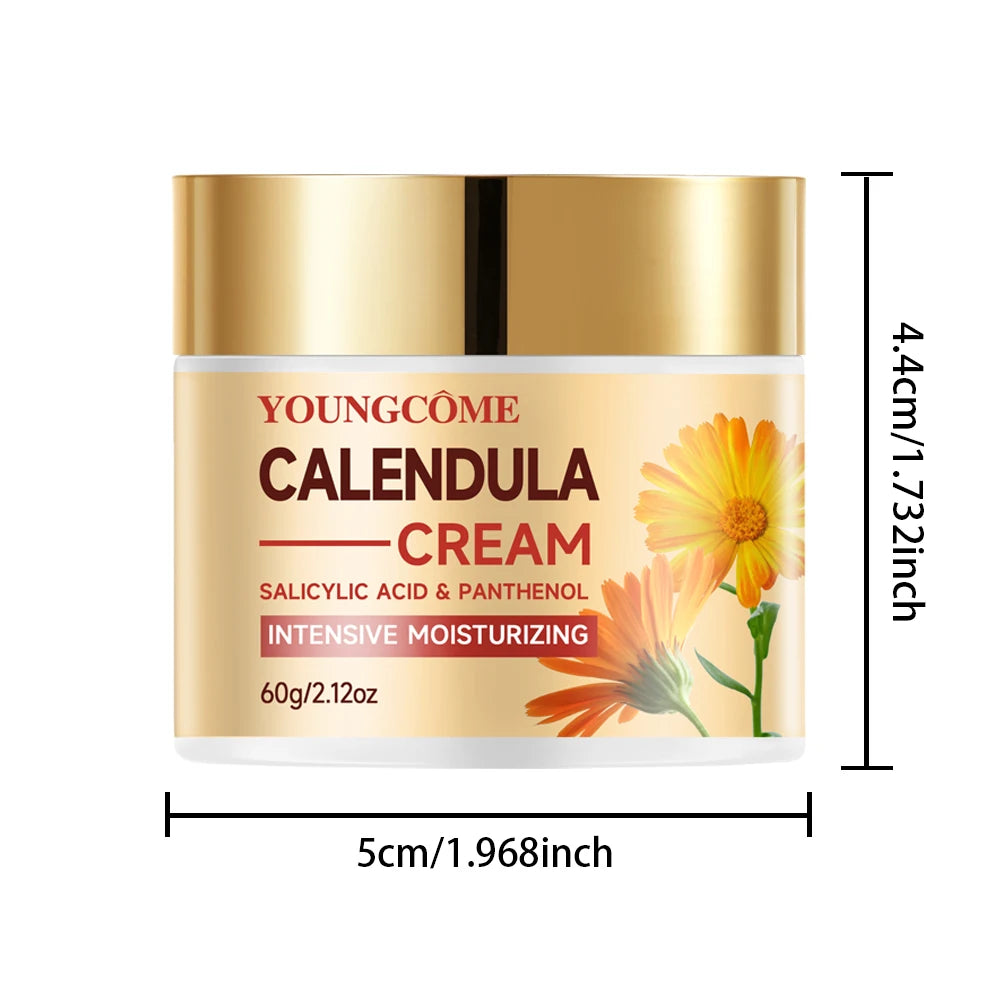 Calendula Face & Neck Cream – Anti-Aging Moisturizer | YOUNGCOME Anti-Aging Face Cream Peaceful Pleasures Health and Wellness 60G