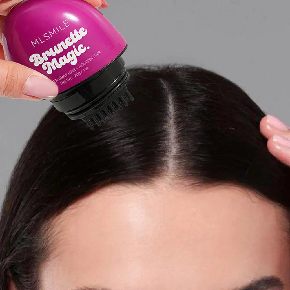 Temporary Hair Color Stick & Comb – Instant Gray Root Concealer