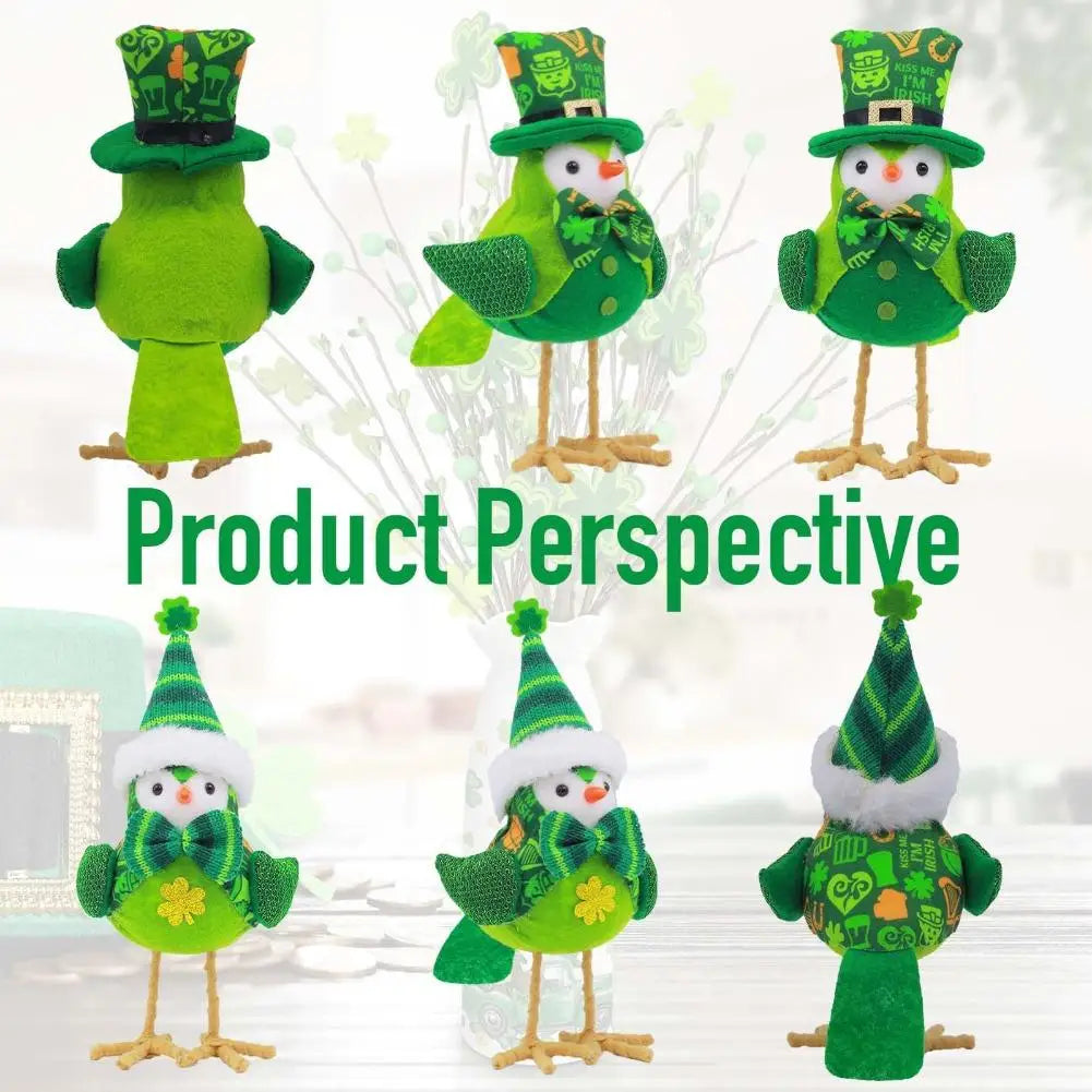 Easter & St. Patrick's Day Bird Gnome Ornaments – Set of 2