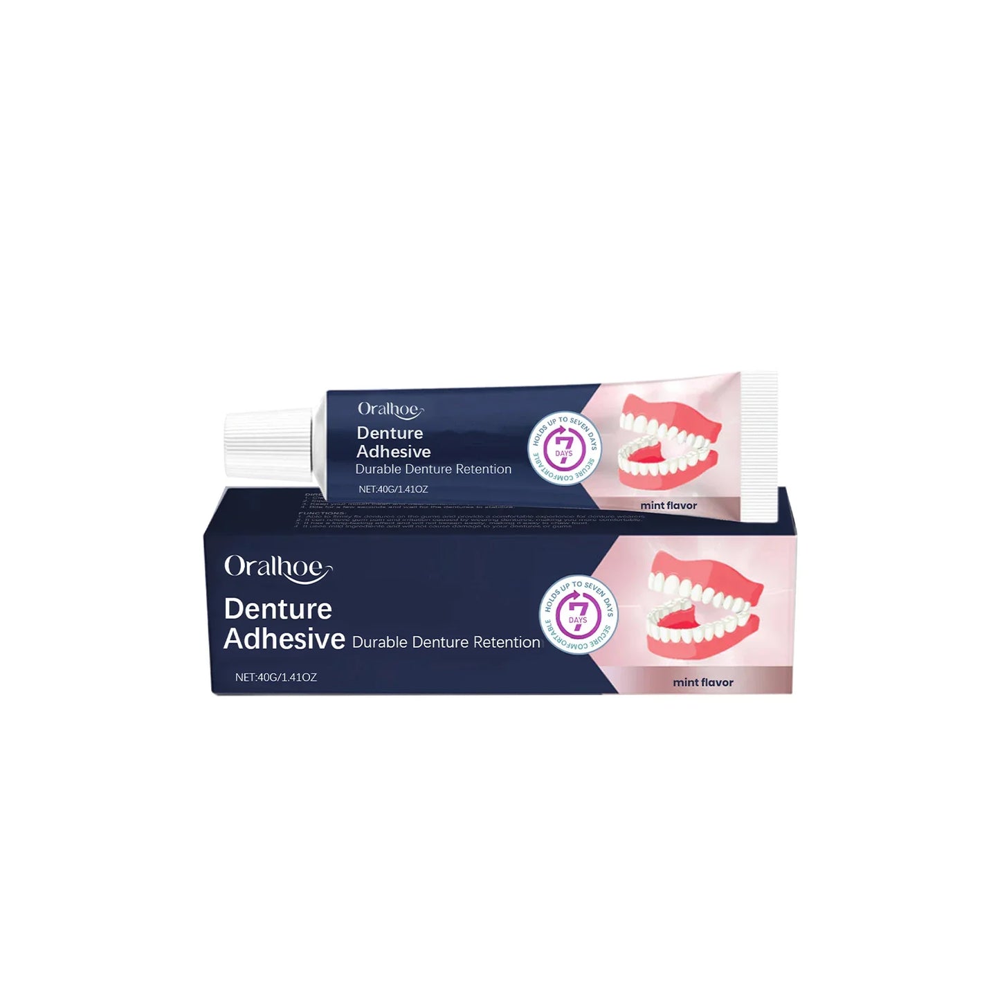 Denture Adhesive – Natural Secure Hold for Dentures