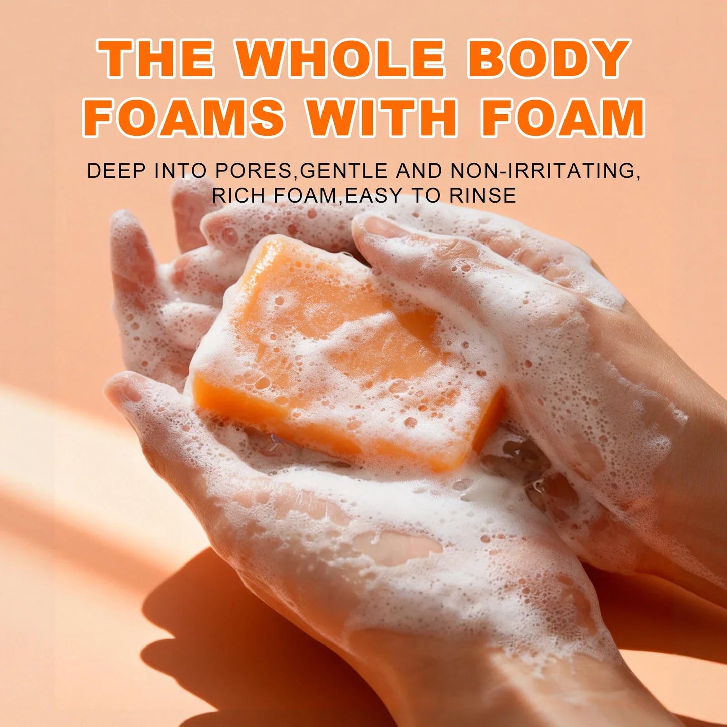 Handmade Persimmon Extract Soap – Brightening & Hydrating Bar