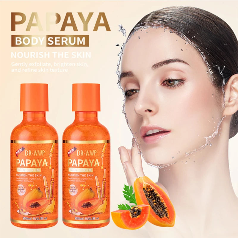 Kojic Turmeric AHA Papaya Face & Body Serum 500ml