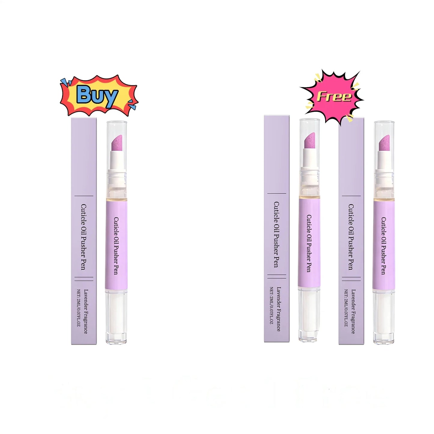 Cuticle Oil Pusher Pen – Nourishing Nail Care Treatment 2ml