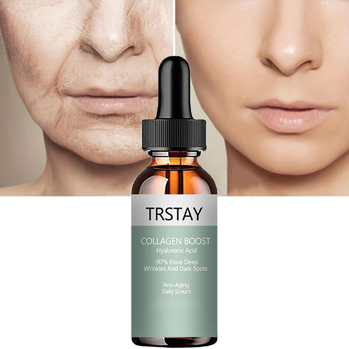 Facial Anti Wrinkle Serum Dark Spot Remover For Face Lifting Firming Essence Fade Fine Line Moisturizing Whitening Care Products Peaceful Pleasures Health and Wellness