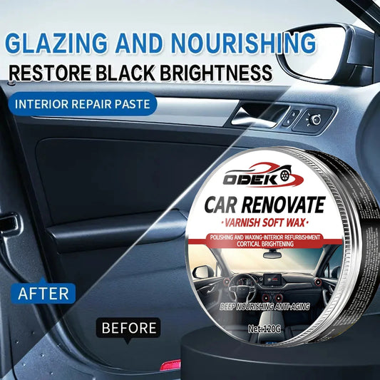 Car Interior Plastic Polish & Dashboard Restoration Wax Car Interior Polish Oasis Select
