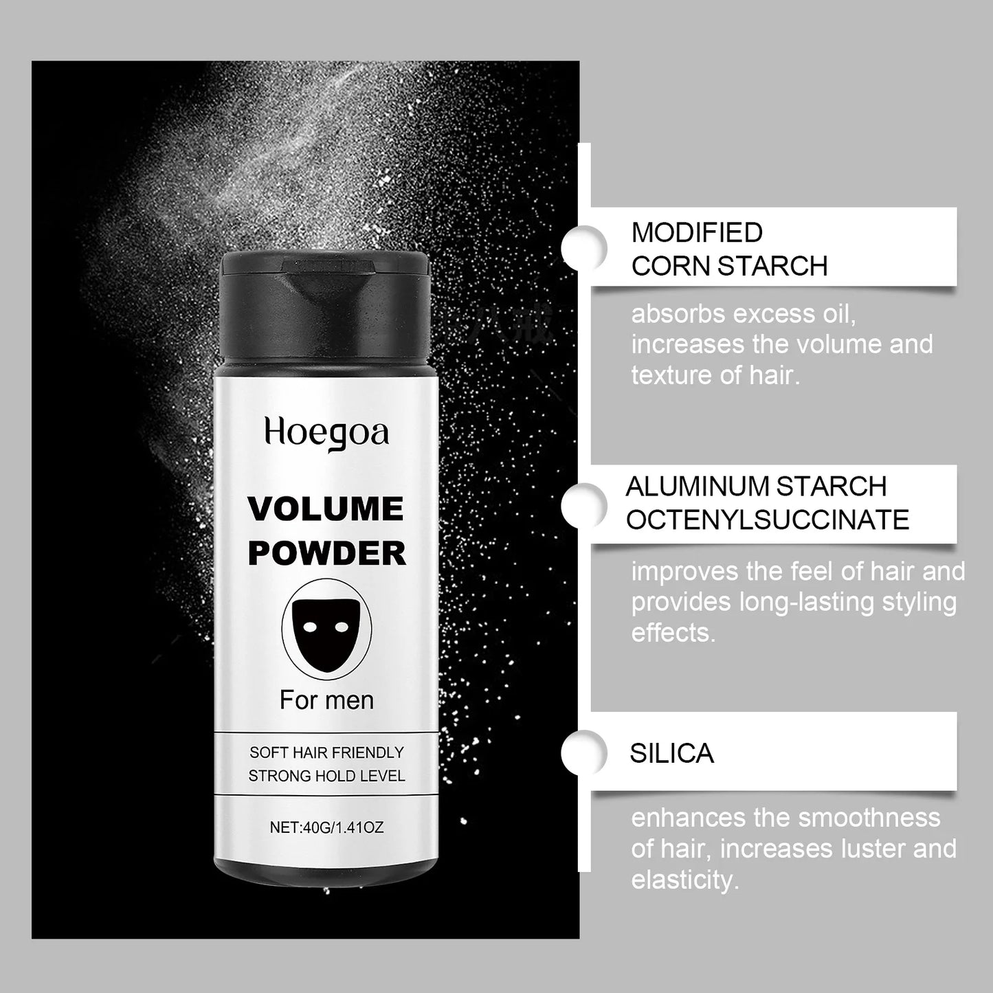 Plenty Hair Volumizing Powder – Oil Control & Texture Hold