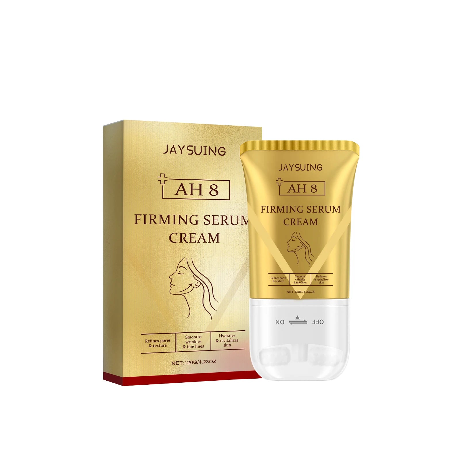 Neck Firming Cream for Hydration and Fine Line Reduction Peaceful Pleasures Health and Wellness 120g Boxed