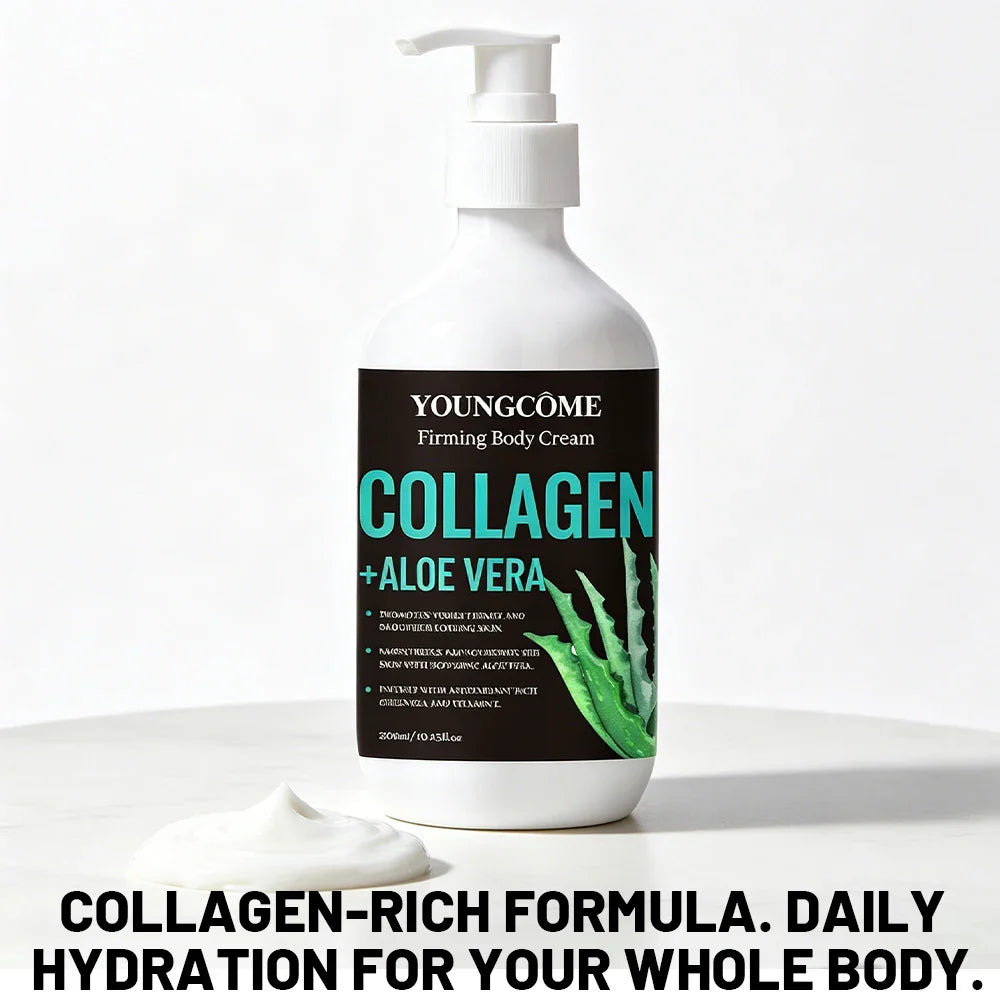 Collagen Body Lotion – Aloe Vera & Vitamin E | 300ml