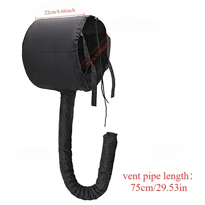 Portable Hair Bonnet Dryer Cap – Quick Dry & Oil Treatment