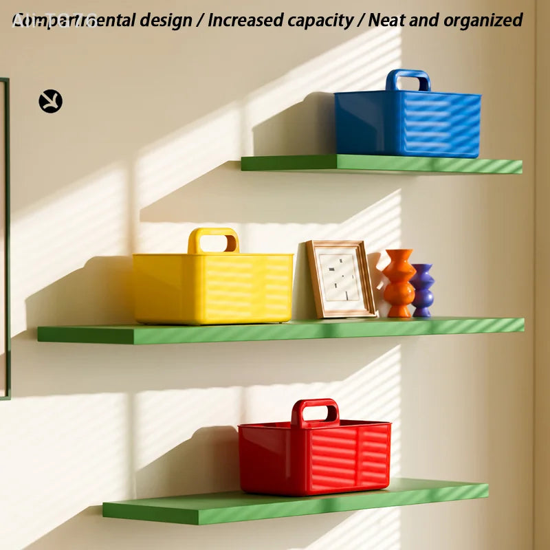 Large-Capacity Multifunctional Desktop Storage Box Organizer