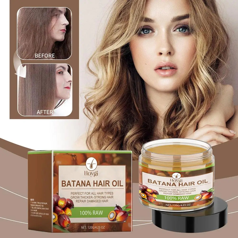 120g Natural Batana Oil For Healthy Hair Treatment Oil Natural Promotes Hair Wellness For Men Women Reduce Hair Break Peaceful Pleasures Health and Wellness