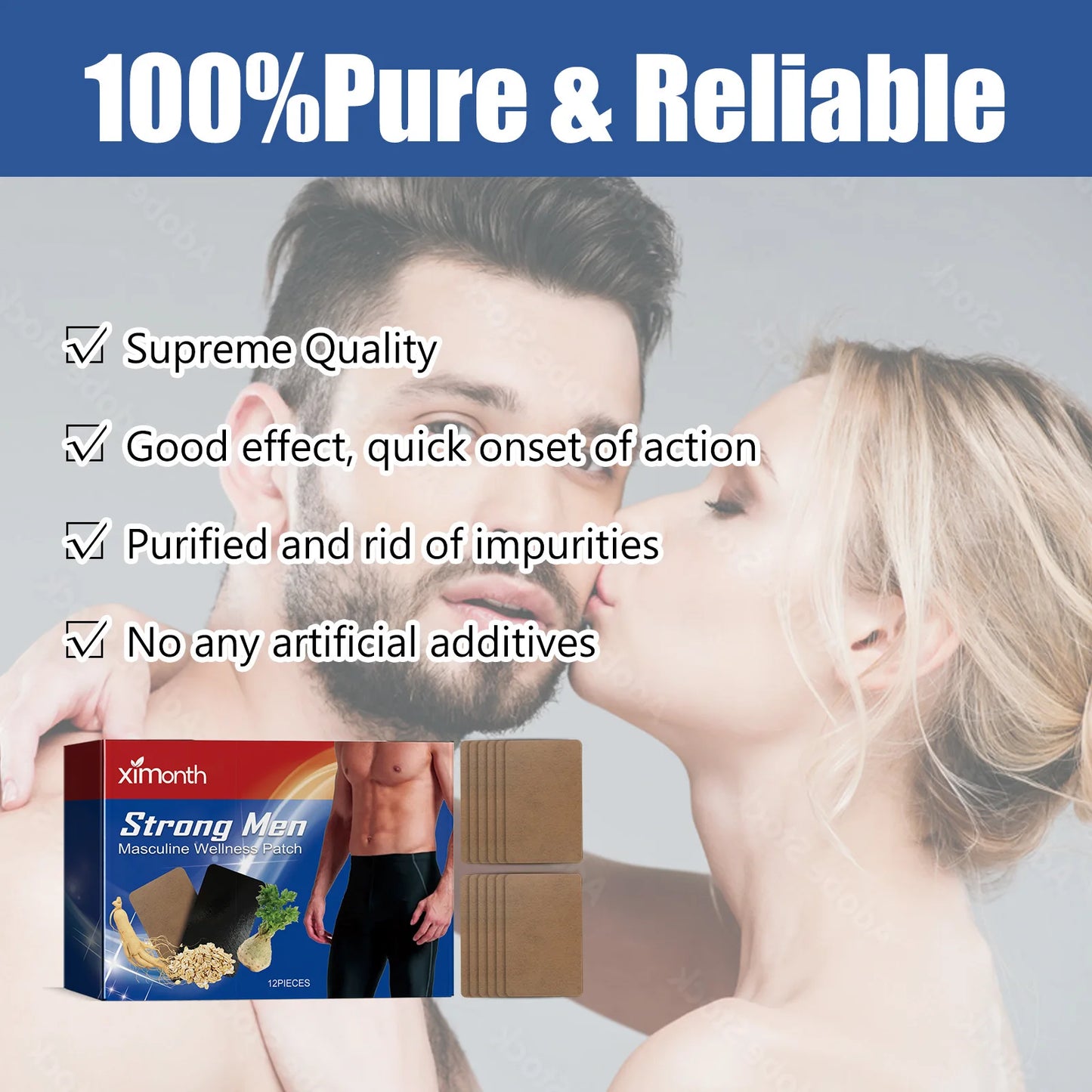 Prostate Health Patch for Men | Urological & Kidney Support