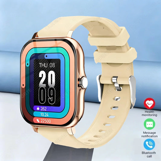 Sport Smart Watch Fitness Clock Health Monitor Waterproof Smartwatch Bluetooth Call Watches for Men Women IOS Android Phone HT30 Peaceful Pleasures Health and Wellness