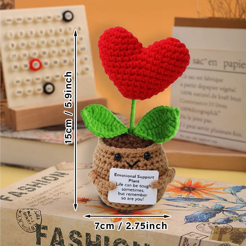 Custom Handmade Crochet Doll | Pocket Hug Knitted Plush Gift
