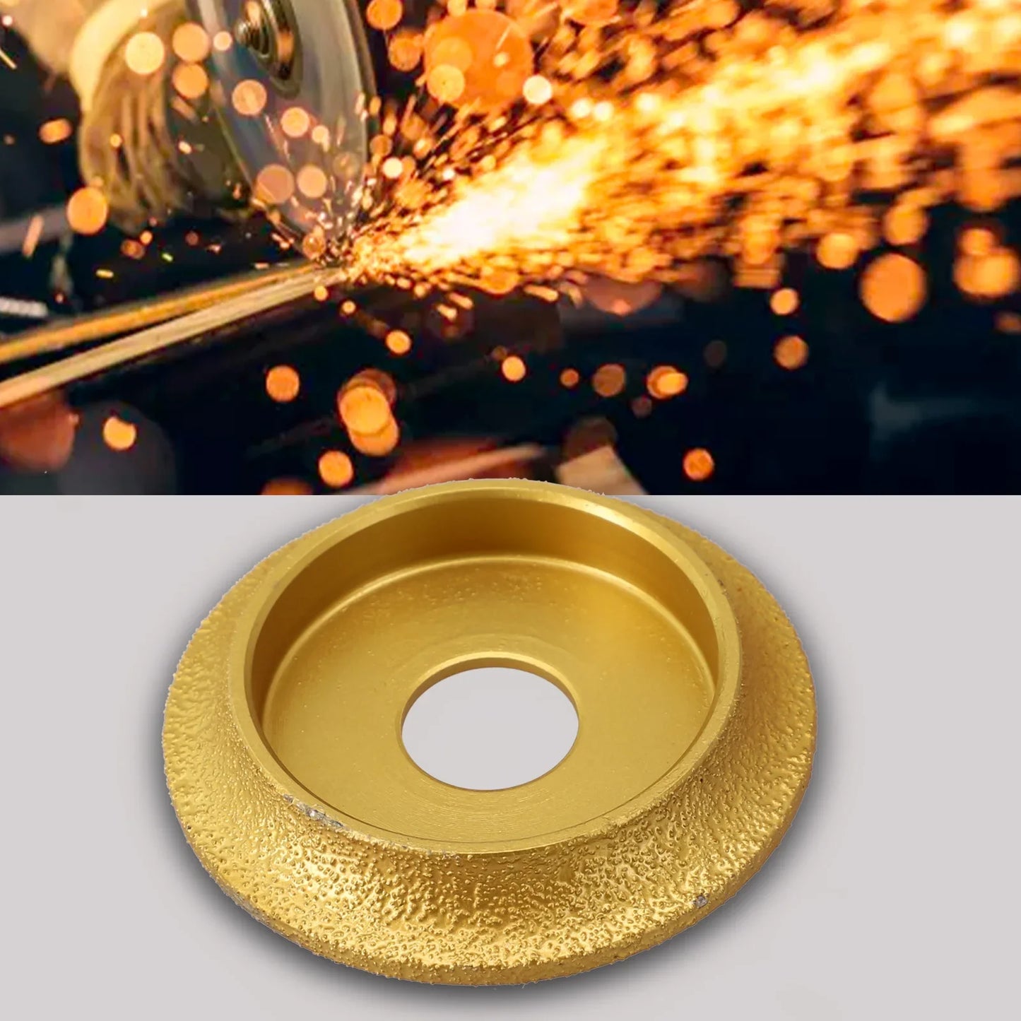 Vacuum Brazed Diamond Grinding Wheel – Marble Granite Glass