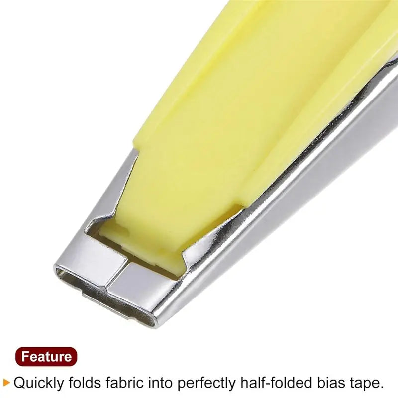 A36T-Tape Maker Kit 6Mm 12Mm 18Mm 25Mm 9Mm Single And Double Fold Fabric Bias Binding Maker Sew Tool For Fabric Patchwork Durabl Peaceful Pleasures Health and Wellness