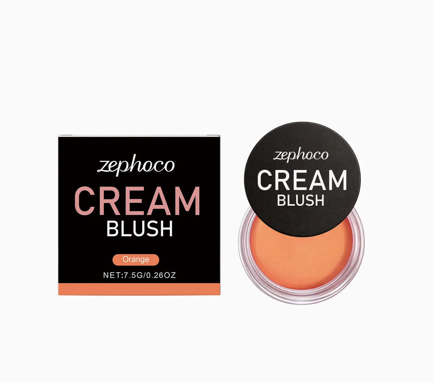 Zephoco Red Silky Moisturizing Blush | Hydrating Natural Contour