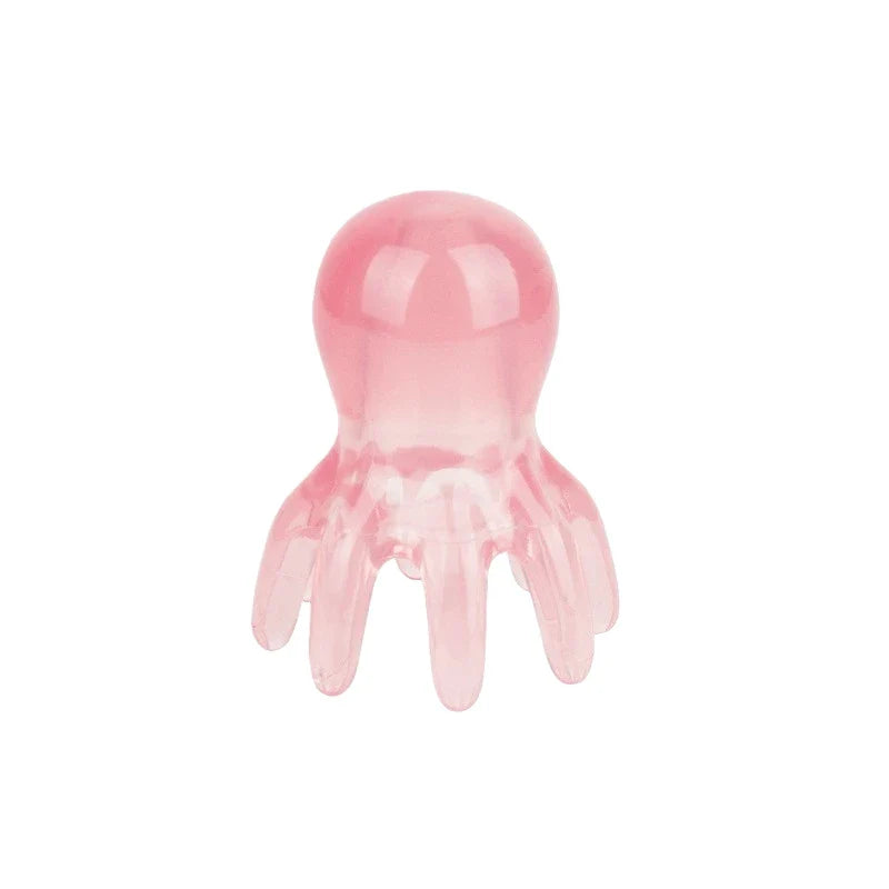 Octopus Head Massager Comb – Portable Gua Sha Scalp Tool