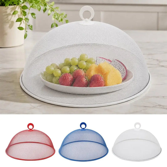 Round Iron Mesh Food Cover Dome – Insect & Dust Guard Mesh Food Cover Oasis Select