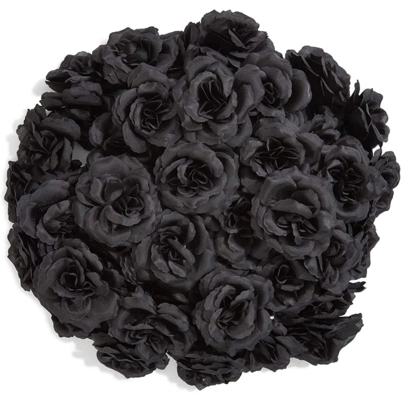 Artificial Silk Rose Heads 20/40pcs – Wedding & Home Décor