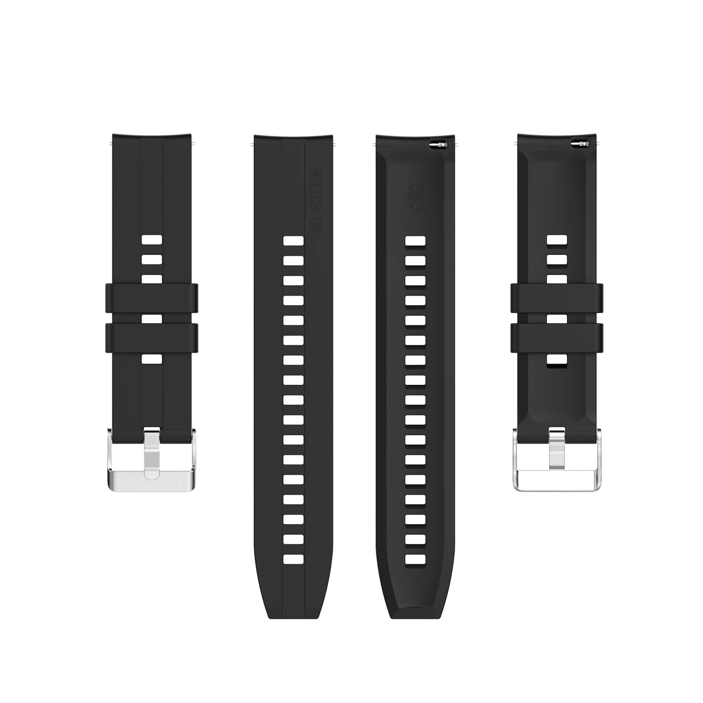 22mm Silicone Watch Band for Huawei GT2 Pro GT3 Samsung Peaceful Pleasures Health and Wellness