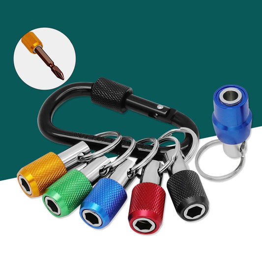 Drill Bit Holder 1 4 Hex Shank Screwdriver Keychain Extension Bar Peaceful Pleasures Health and Wellness