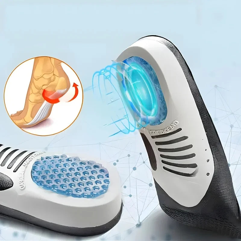 EVA Arch Support Sports Insoles – Shock Absorbing & Breathable Sports Insoles Peaceful Pleasures Health and Wellness