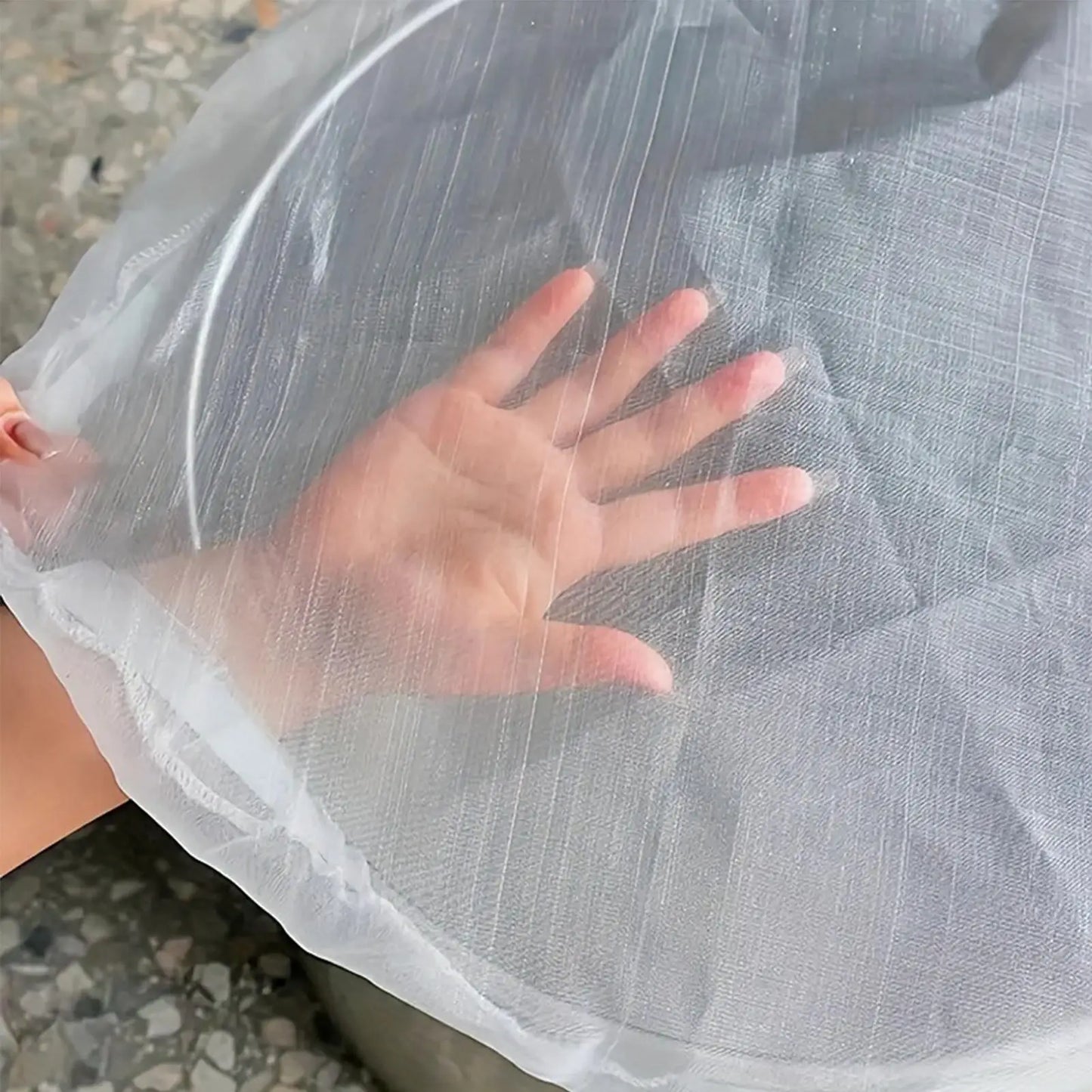 Rain Barrel Mesh Cover – Insect & Debris Filter Screen