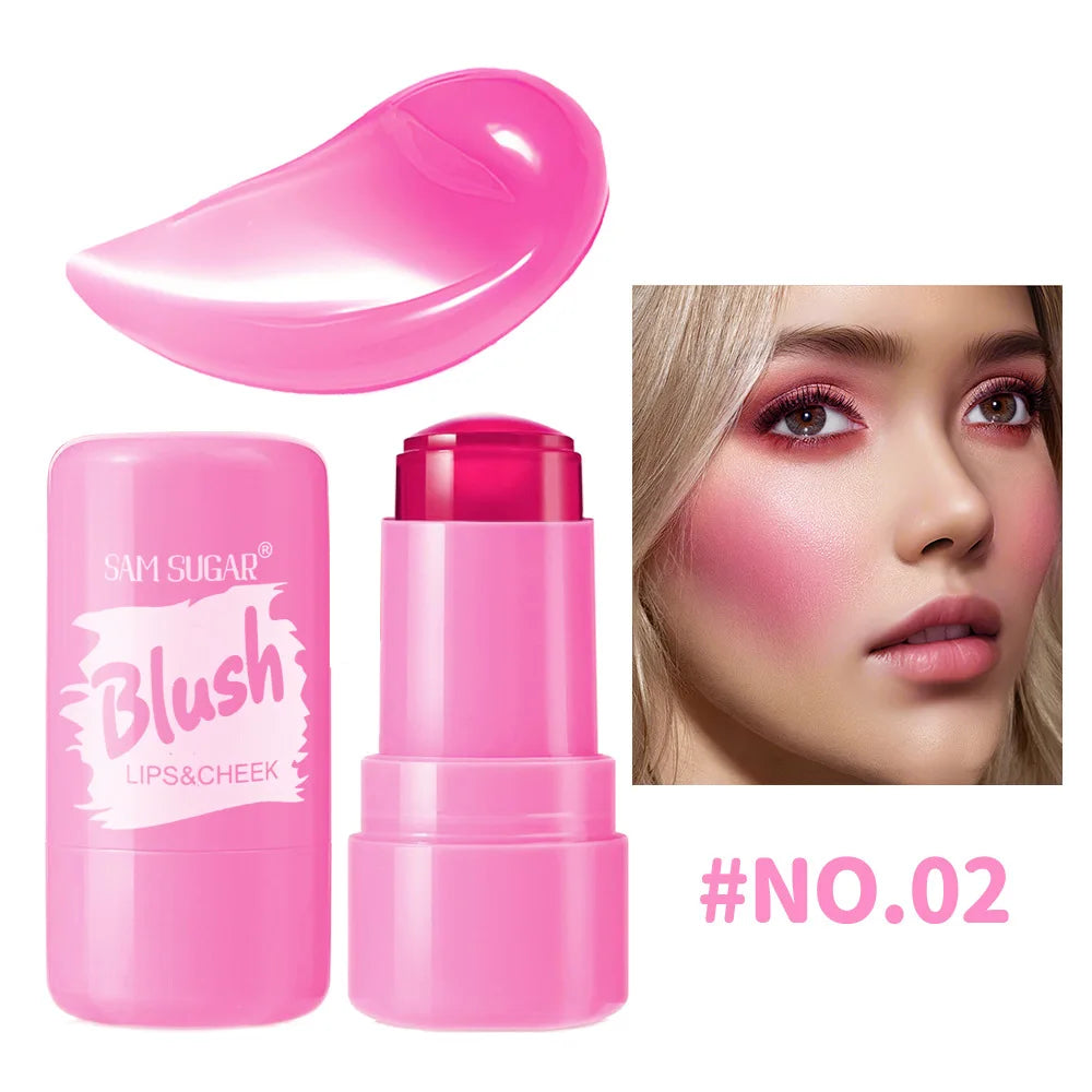 SAM SUGAR Jelly Blush Stick – 3-in-1 Lip, Cheek & Eye Tint