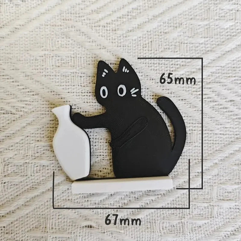 Magnetic Acrylic Cat Keepsake Box | Cat Hair Memorial Storage Cat Keepsake Magnet Peaceful Pleasures Health and Wellness