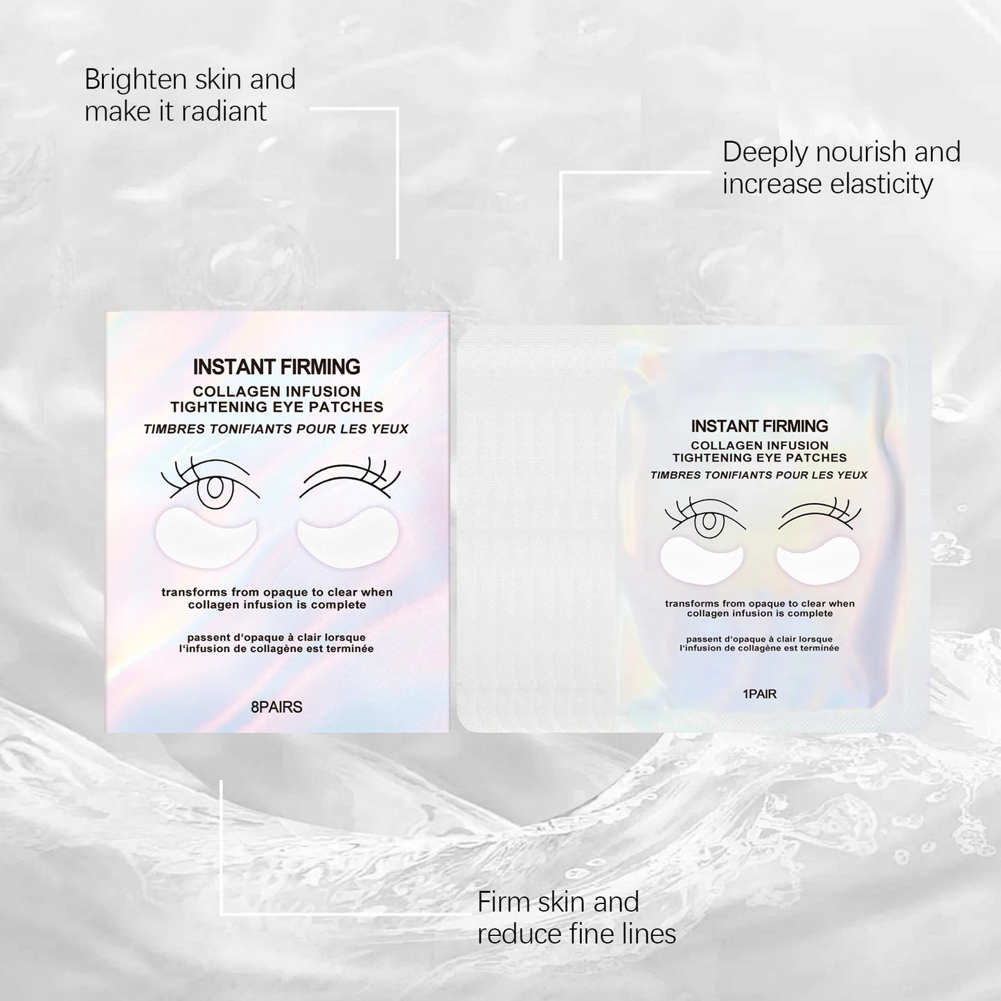 Collagen Hydrogel Under Eye Patches – Dark Circles & Wrinkles