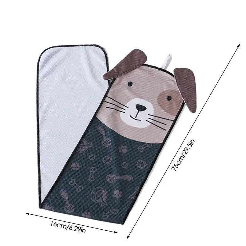Kids Cartoon Cooling Towel | Boys & Girls Sports Towel
