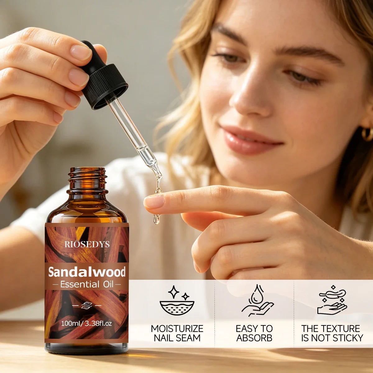 Sandalwood Essential Oil – Moisturizing Massage & Skincare Oil