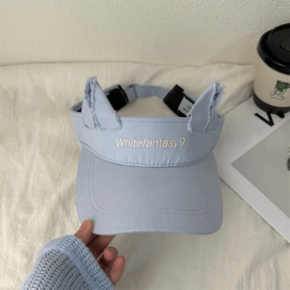 Cat Ears Baseball Cap – Cute Adjustable Embroidered Sun Hat