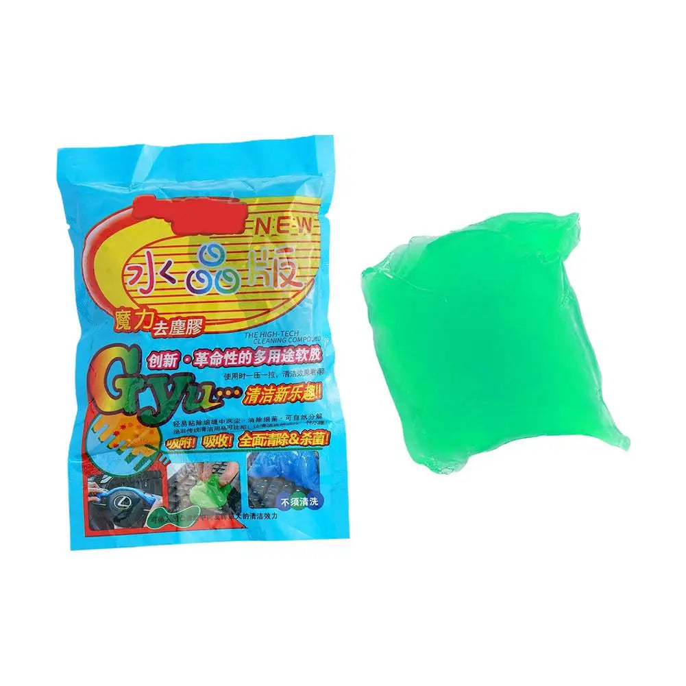 1pcs Car Wash Interior Car Cleaning Gel Dust Remover Glue Computer Keyboard Dirt Cleaner Supplies Cleaning Accessories Peaceful Pleasures Health and Wellness D