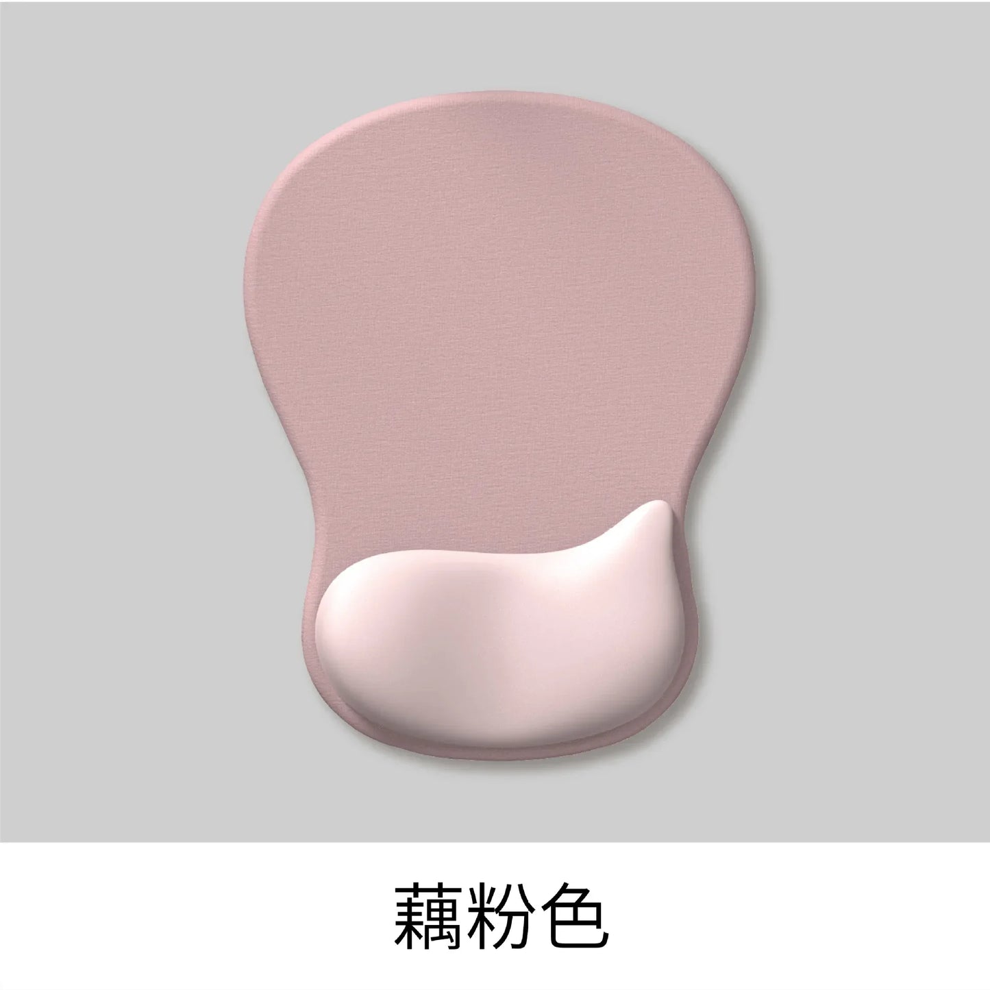 Gradient Mouse Pad with Ergonomic Silicone Wrist Rest Support