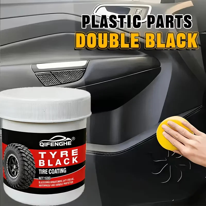 Tire Black Coating Paste – Shine, Protect & Anti-Fade