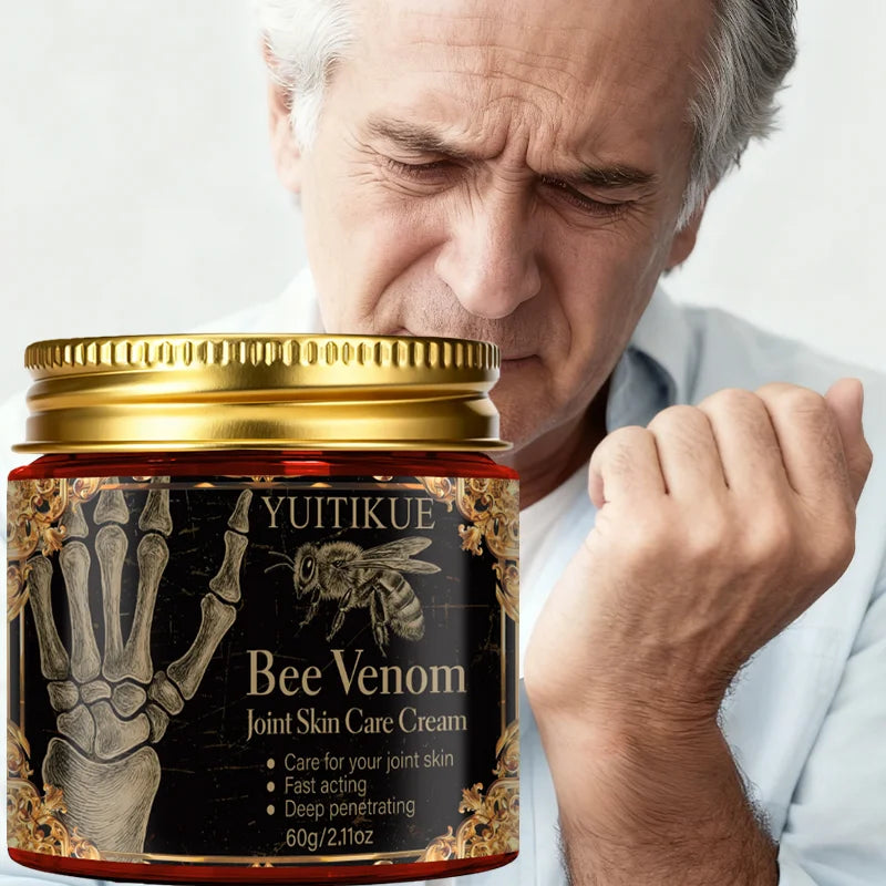 Bee venom joint skin care cream, cares for your joint skin with fast-acting deep penetration, suitable for all skin types Peaceful Pleasures Health and Wellness
