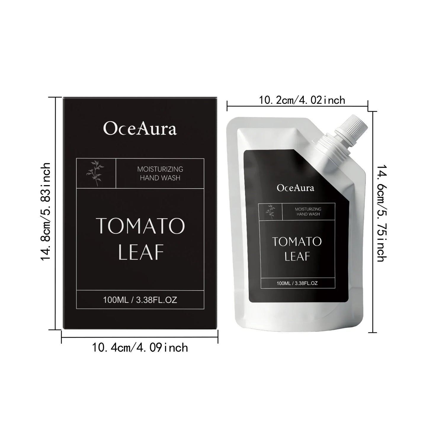 OceAura Tomato Extract Moisturizing Hand Wash – 100ml