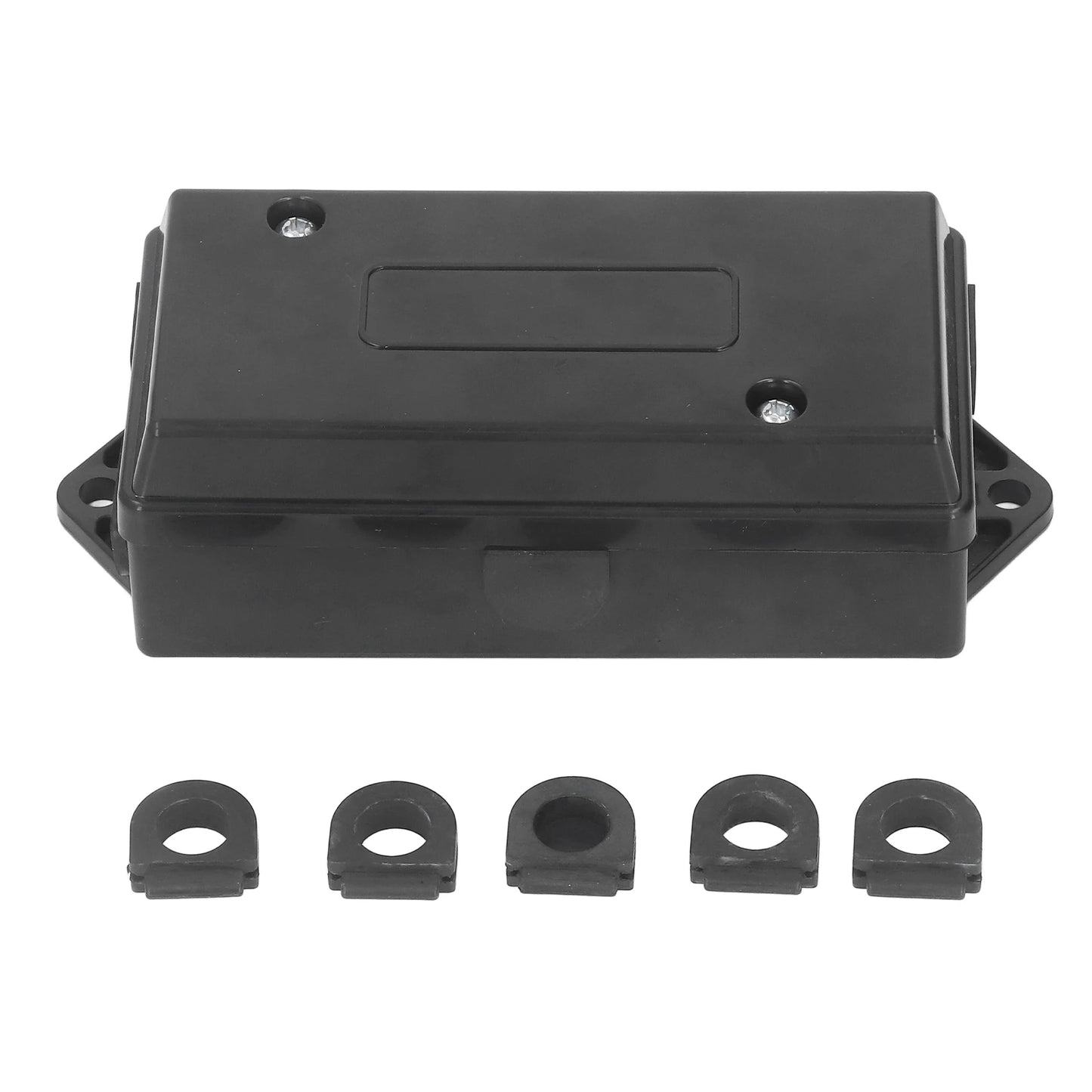 Trailer Wire Connector Box Trailer Junction Box 7 Way ABS Terminal Connector Waterproof Distribution Block for Power Peaceful Pleasures Health and Wellness
