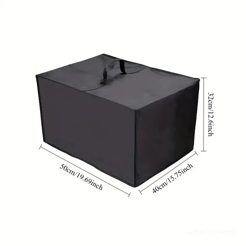 Portable Waterproof Microwave Cover Heat-Resistant Oxford Nylon Dust Cover Reusable Air Fryer Cover Case Dustproof Protective Peaceful Pleasures Health and Wellness 1pc