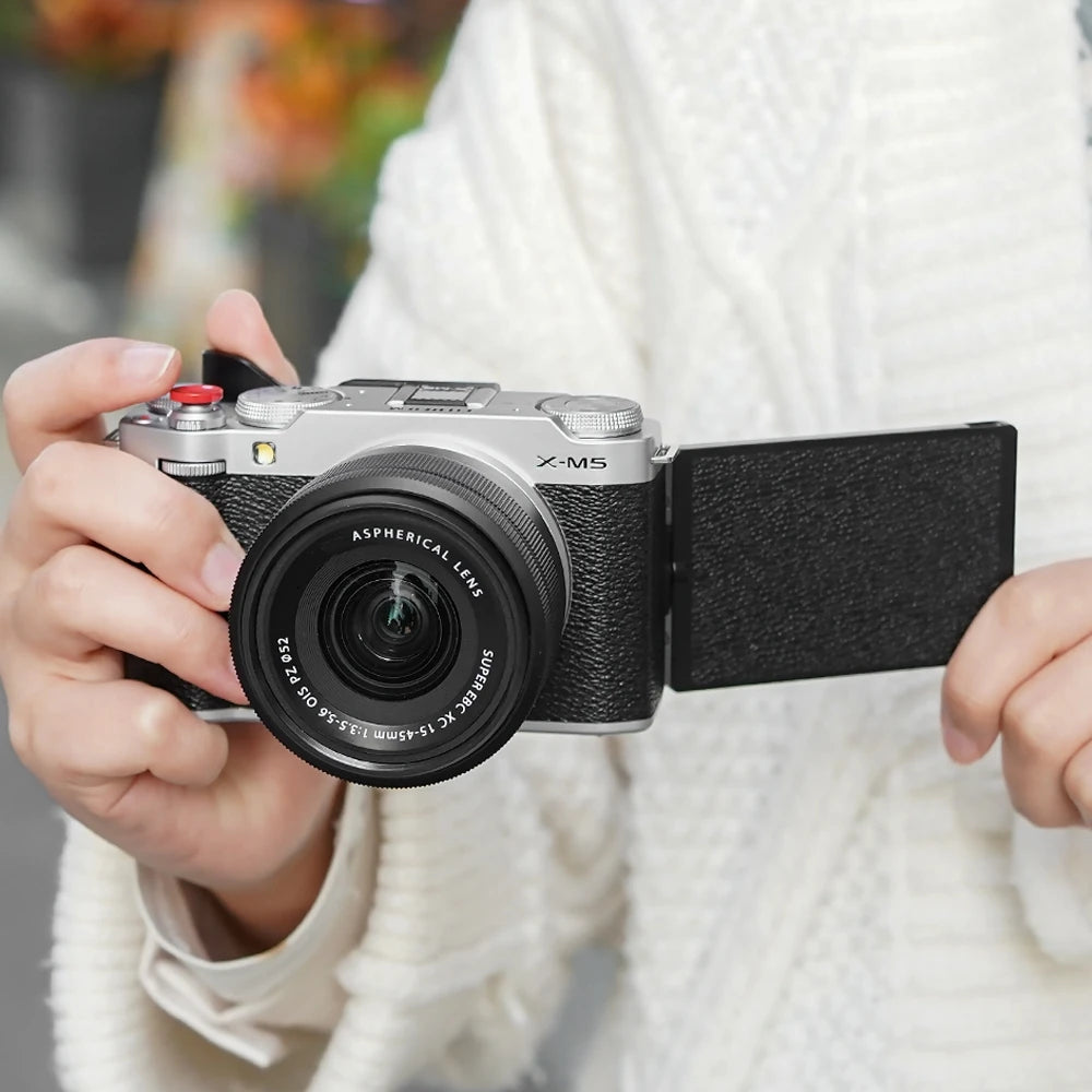 Thumb Grip Suitable For Fujifilm X-M5 Camera Finger Handle One Hand Grip Shooting Stand Accessories With Shutter Button Peaceful Pleasures Health and Wellness