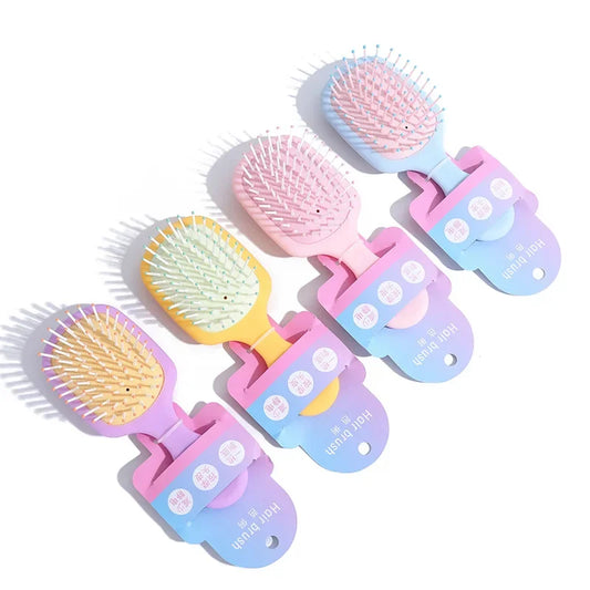 5-Piece Detangling Brush & Scalp Massage Comb Set – All Hair Hair Brush Comb Set Peaceful Pleasures Health and Wellness