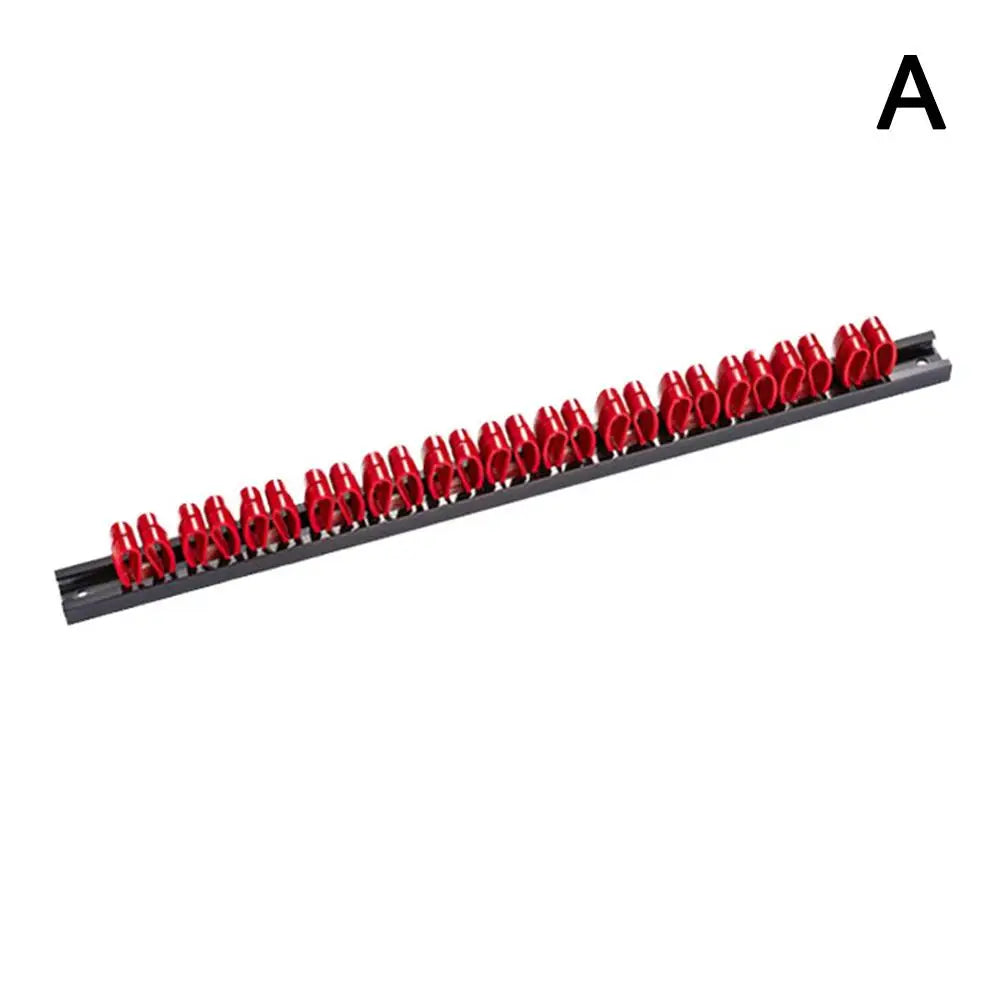 Wall Mount Screwdriver & Wrench Organizer Rack | ABS Tool Holder