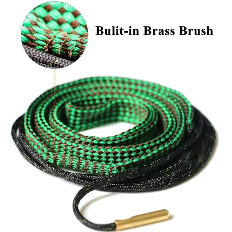 Tactical Cleaning Kit Hunting G01 To G04 Cleaner Barrel Caliber Rope 12ga 20ga .22 .223 .308 7.62x39 Strap Cleaning Kit Peaceful Pleasures Health and Wellness