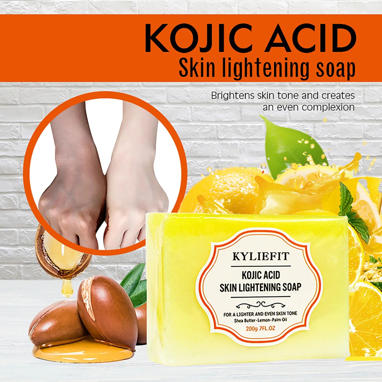 AILKE Lemon & Turmeric Body Scrub | Brighten & Exfoliate