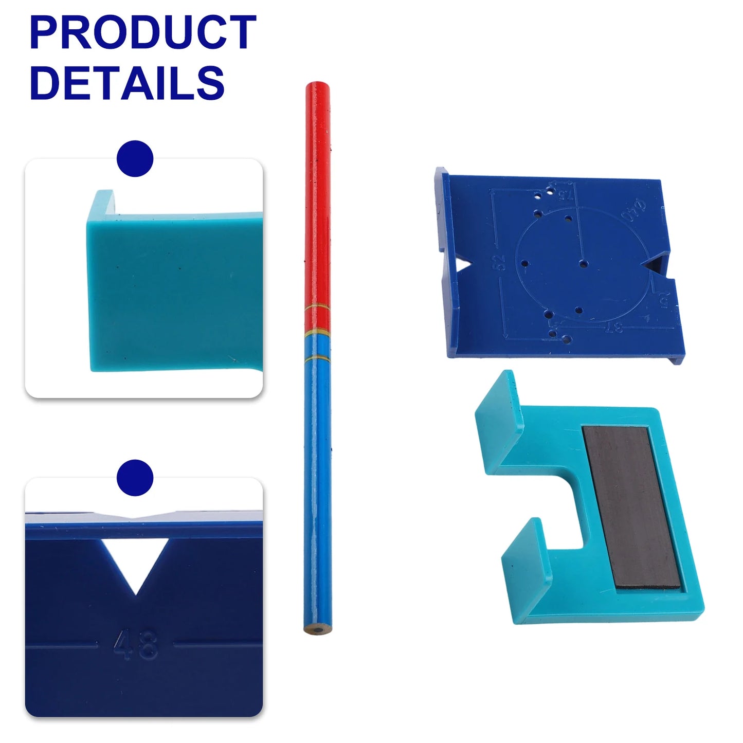 Professional Hinge Mounting Plate Cabinet Door Alignment Magnetic