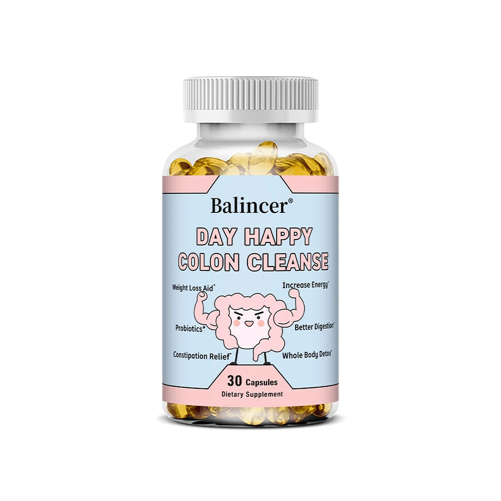 Colon Cleanser Detox Capsules - Gentle Bowel Cleansing, Constipation & Bloating Relief, Digestive Health & Energy Boost Peaceful Pleasures Health and Wellness 30 count-1 bottle