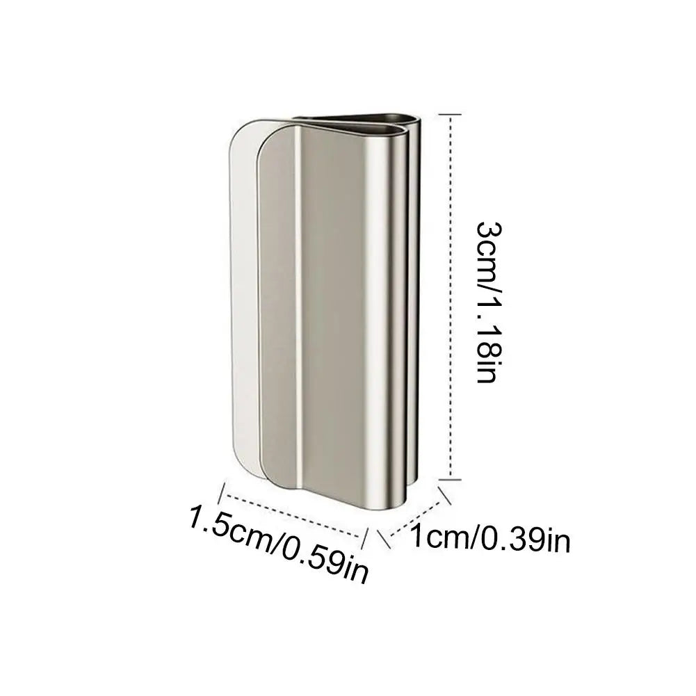 6/10Pcs Strong Magnetic Curtain Clips for Prevent Light Leaking Keep Curtain Closed for Home Bedroom Office Curtain Draperies Peaceful Pleasures Health and Wellness