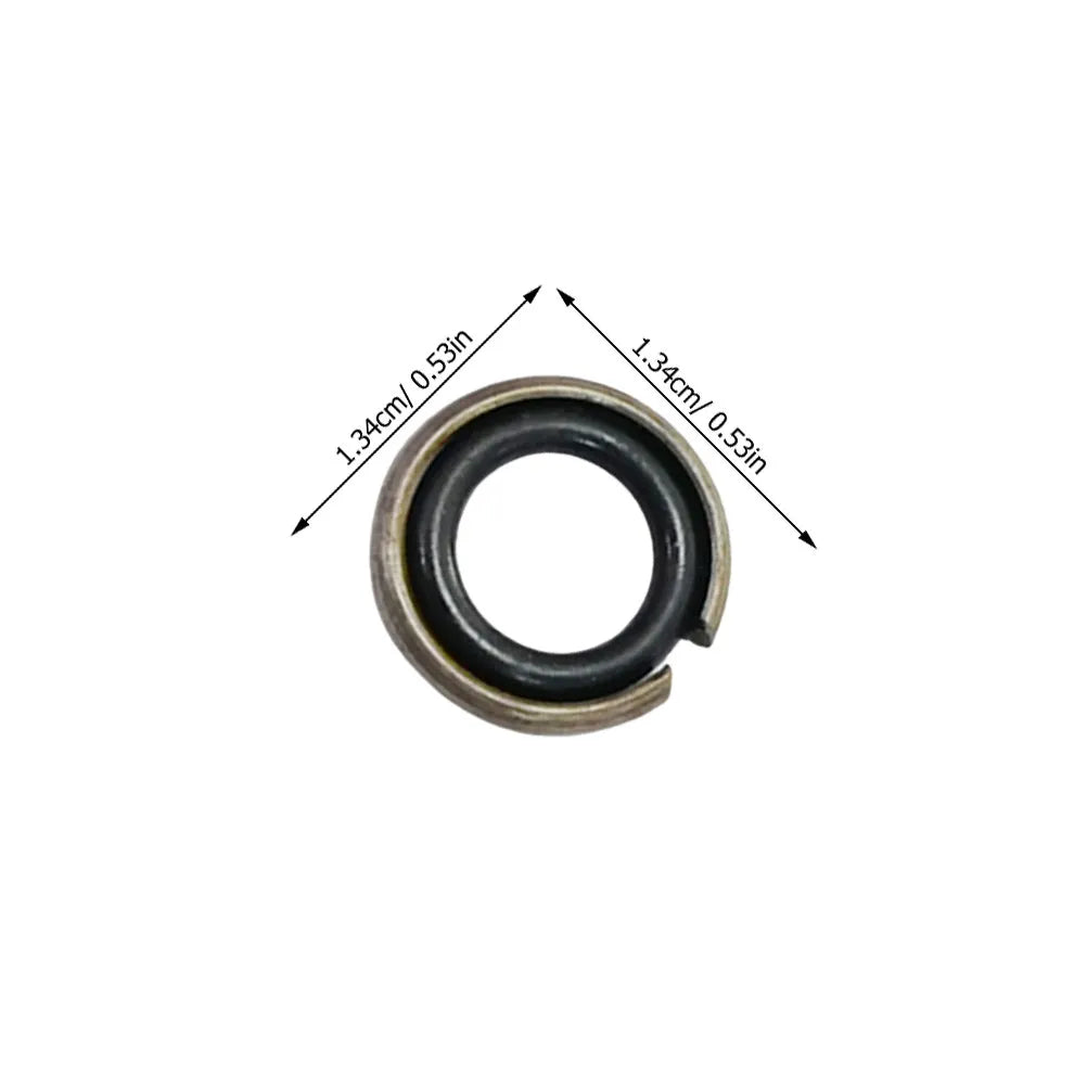12Sets Electric Impact Wrench Ring Set Rubber O-Rings Replacement Parts for 12.5mm Square Drive Impact Socket Retainer Rings Peaceful Pleasures Health and Wellness